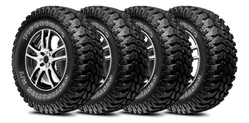 Combo X4 235/75r15 Firestone Destination Mt23 104q 3 Pagos