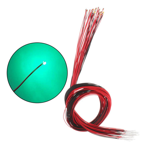 20 Piezas Micro Paisaje Luz Lámpara De Césped Mini Verde