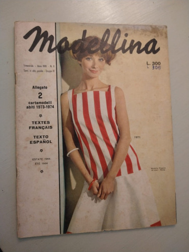 Revistas De Moda Pack X 6 '60 '73 '75 '87 ' (Usado)