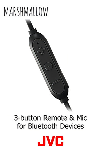 Fone de ouvido Jvc Wireless Memory Foam Marshmallow Inalambrico Mem