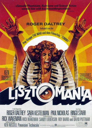 Lisztomania- Roger Daltrey- Ringo Starr- Franz Liszt Dvd