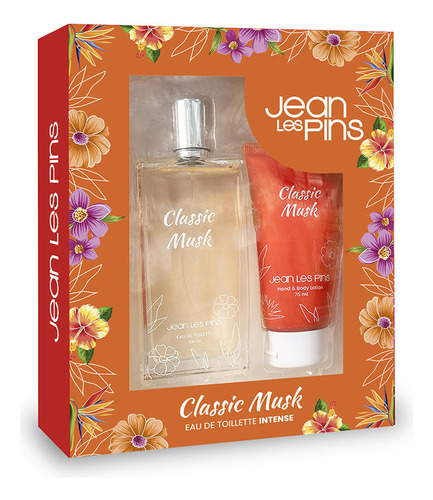 Set Perfume Classic Musk Edt + Hand & Body Lotion | Jean Les Pins