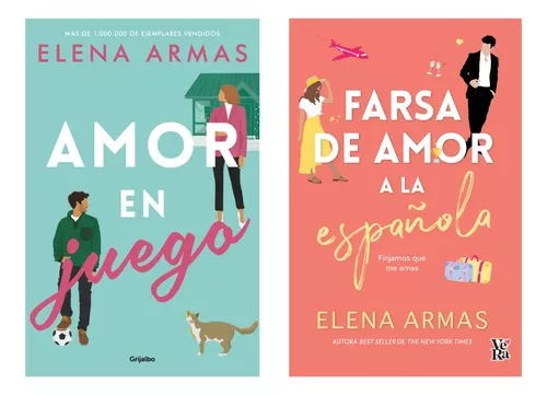 Amor En Juego + Farsa Amor Española - Elena Armas - 2 Libros