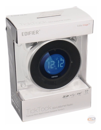 Edifier Reloj Despertador C/fm Usb Aux Mf240