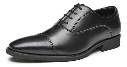 Zapatos Oxford De Negocios Con Cordones