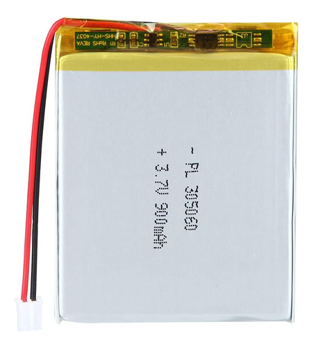 3.7v 900mah 305060 Lithium Polymer Ion Battery Recharge...