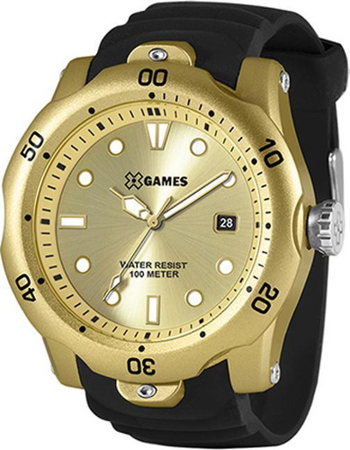 Relógio Masculino X-games Xmpp1052 C1px Dourado