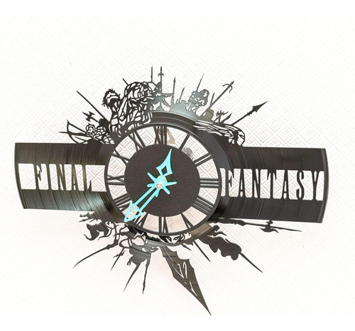 Final Fantasy 14 Relojes, Ff Xiv Wall Art, Ff14 Regalo ...