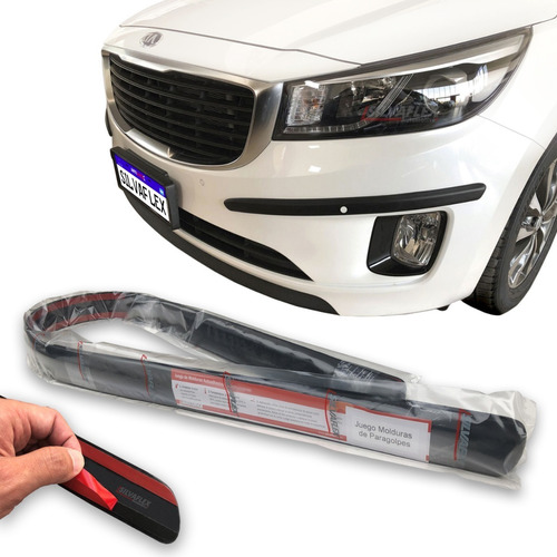 Protectores Bandas Paragolpes Kit Kia Carnival 2017 Al 2019