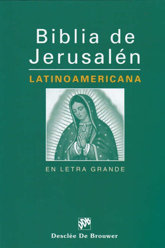 Libro: Biblia De Jerusalén Latinoamericana / Letra Grande