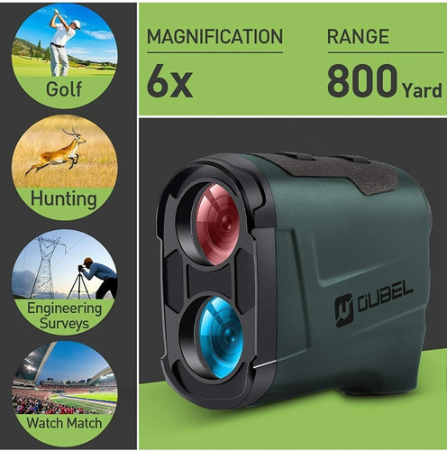 Imagen 2 de 5 de Telémetro De Golf Oubel Pl800