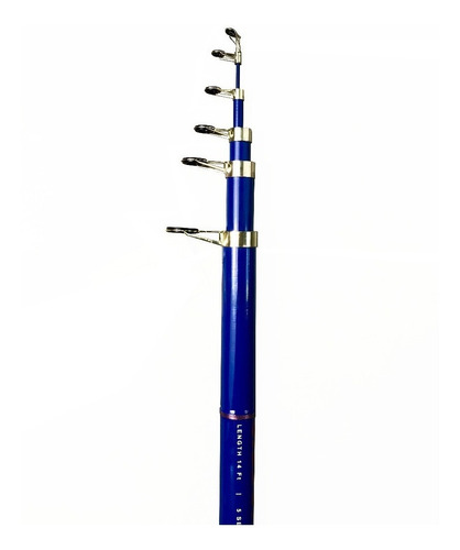 Imagen 3 de 7 de Caña Pescar Gibsons River Blue 3.20 Mts Pejerrey Tele