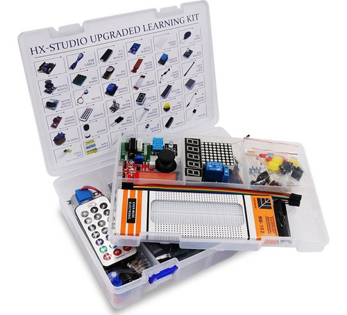 Starter Kit Arduino Uno R3 Principiantes Completo 44 Items