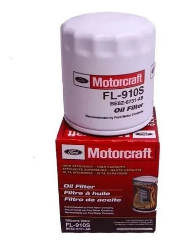 Filtro De Aceite Ecosport 2.0 4x2 4x4 Motorcraft #fl91