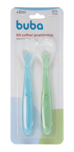Imagem 8 de 8 de Kit Alimentação Buba Prato Bebê C/ Divisória Talher Silicone
