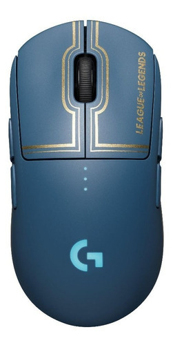 Mouse Logitech G Pro Wireless League Of Legends 2 Edition Color Azul