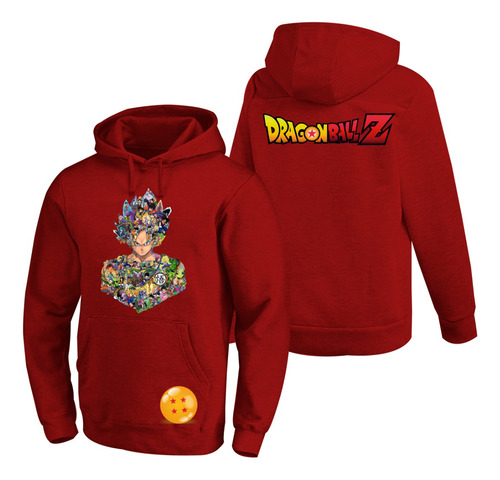 Sudadera Dragon Ball Dragon Ball Z Gt Collage Goku (clasica)
