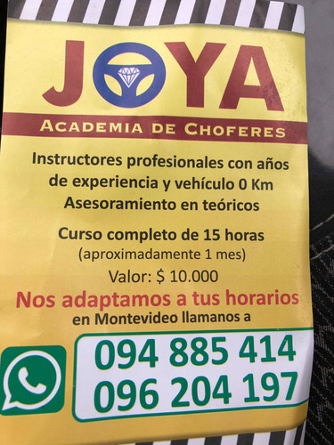 Imagen 2 de 6 de Academia De Choferes Joya