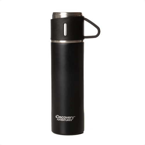 Imagen 2 de 4 de Termo C/ Taza Discovery Reforzado 500 Ml Frio Calor