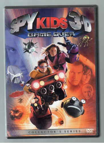 Dvd Spy Kids 3d - Game Over ( So Tenho O Disco 1 )