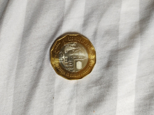 Moneda De $20 Fundación De La Ciudad Y Puerto De Veracruz