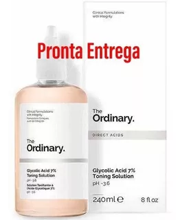 The Ordinary Ácido Glicólico 7% Toning Solution (240ml)