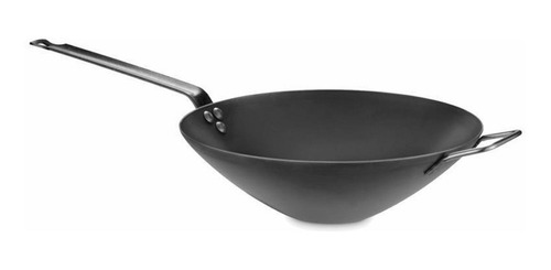 Wok Acero Antiadh.de 32cm,fondo Plano  Pujadas