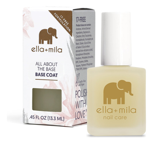 Ella+mila All About The Base - Esmalte De Uñas - Capa Base.