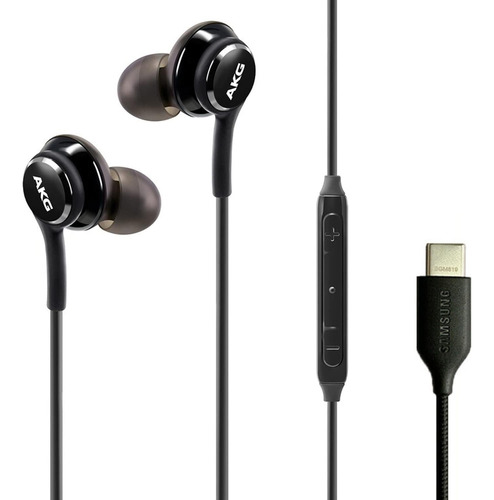 Auriculares Samsung Akg Original Usb Tipo C Negros