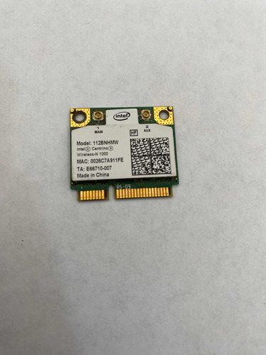 Tarjeta Wifi Acer Aspire One D255-2301 Usado (1484)