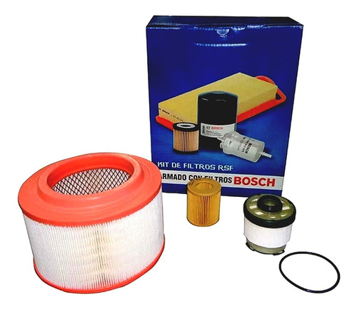 Kit Filtros Aire Aceite Nafta Bosch Ford Ranger 2.2 3.2 Tdci