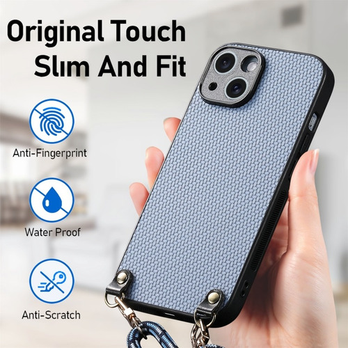 Capa Anti-riscos E Resistente Com Cordão Para iPhone 15/16