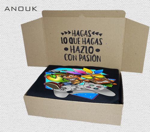 Imagen 2 de 10 de Buzo Hoodie Personalizable Saco Play Crash Bandicoot Algodón