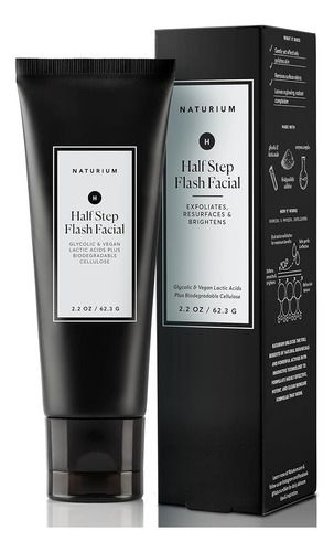 Naturium Half Step Flash Facial Mask, Ácidos Lácticos Glicól