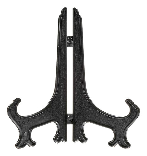 40x 5 And 6 Black Picture Plate Holder Plastic Display