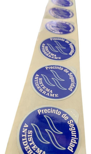 Pack 10 Rollos Etiqueta Tapa Bidones X 2000 C/u