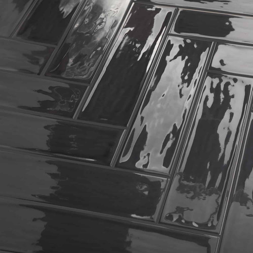 Ceramico Iceland Brillante 7,7x30,5 (i.a) - 2da Gris Oscuro