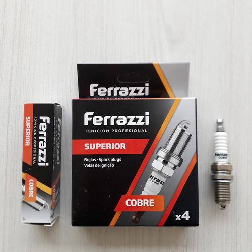 Kit 4 Bujías Ferrazzi Cobre Astra 2.4 Gsi Zr6cc