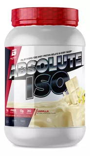 Whey Protein Isolado Absolute Iso 900g baunilha Bio Sport Usa