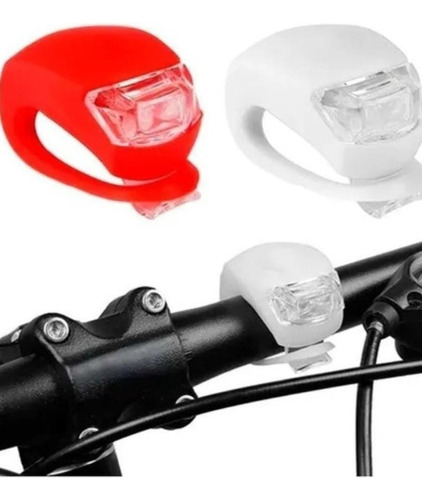 Luces Led Impermeables (roja/blanca) Para Bici,scooter,bolso