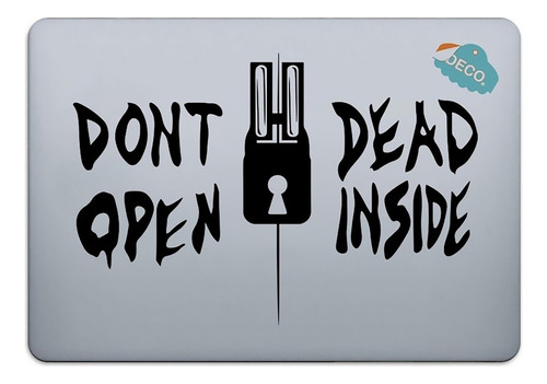 Para Laptop O Portatil Sticker The Walking Dead