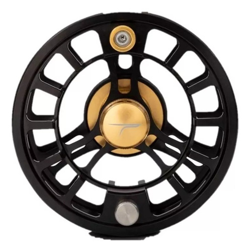 Spool Extra Reel Pesca Con Mosca Tfo Ntr Ii Linea #5/6 Color Negro