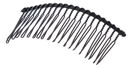 10pcs Iron Wire Comb Headdress Simple Comb Headdress For Wom