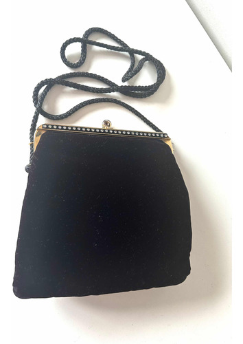 El Corte Inglés Cartera Vintage Bandolera Pana Strass Import