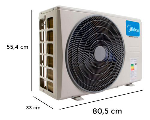Split Consola Midea R32 18,000 Btuh Inverter