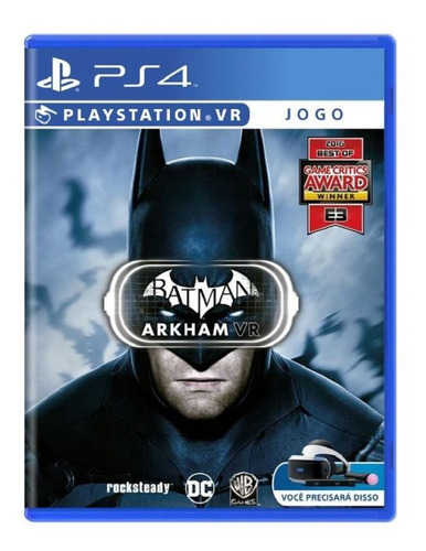 Jogo Batman: Arkham Vr - Ps4 - Usado*