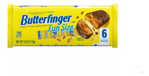 6 Pkt Chocolate Combo Butterfinger Fun Size