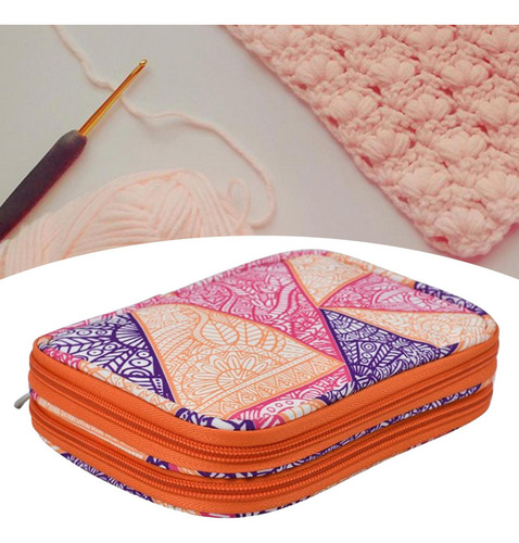 Estuche Para Ganchos De Ganchillo, Bolsa De Almacenamiento