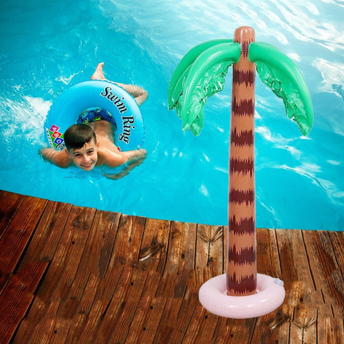 Imagen 6 de 7 de Inflable Palmera Grande Salvavidas Alberca