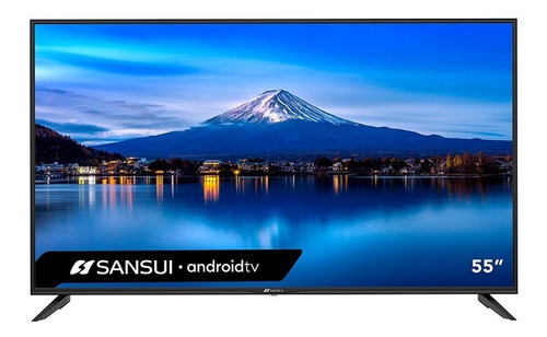 Imagen 1 de 3 de Pantalla Sansui Led 55 Pulgadas Smx55f3uad Smart Tv Uhd 4k
